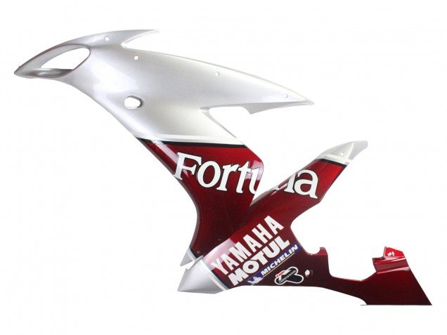 2004-2006 Silver Red Fortuna Motul Yamaha YZF 1000 R1 Motorcycle Fairings