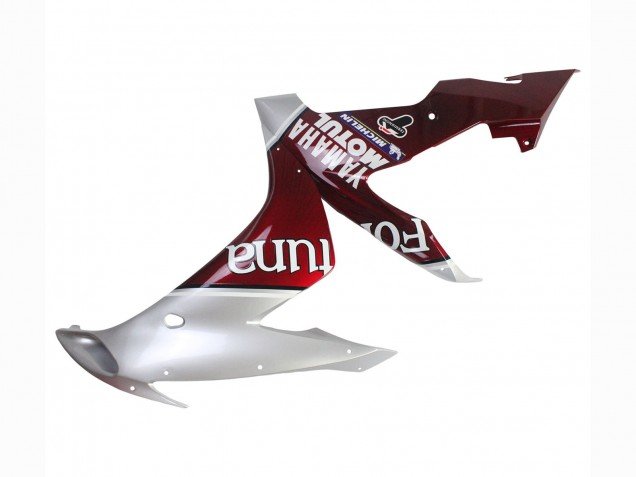 2004-2006 Silver Red Fortuna Motul Yamaha YZF 1000 R1 Motorcycle Fairings