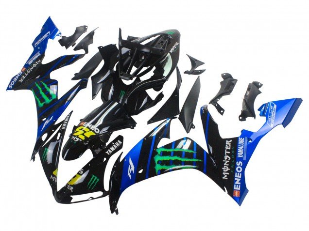 2004-2006 Blue Black Yellow Green Monster Yamalube ENEOS 69 Yamaha YZF 1000 R1 Motorcycle Fairings