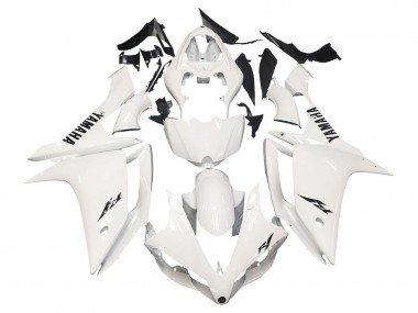 2007-2008 White Black Yamaha YZF 1000 R1 Motorcycle Fairings