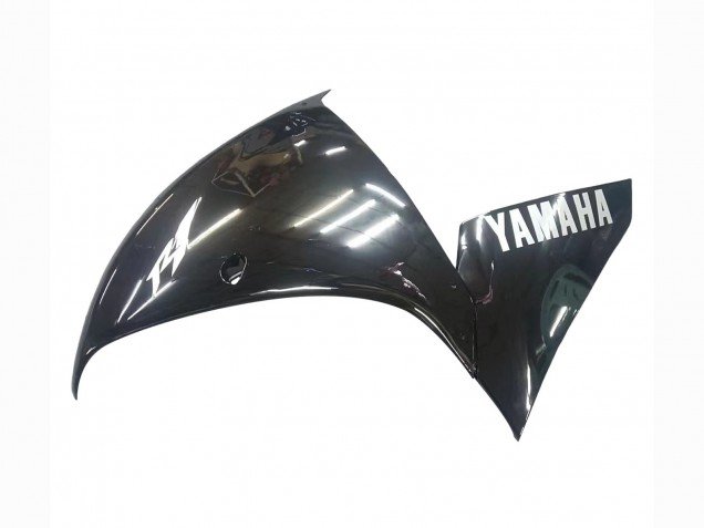 2009-2011 Glossy Black White Decal Yamaha YZF 1000 R1 Motorcycle Fairings