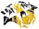 2009-2011 Yellow White Black Stripe Yamaha YZF 1000 R1 Motorcycle Fairing Kits