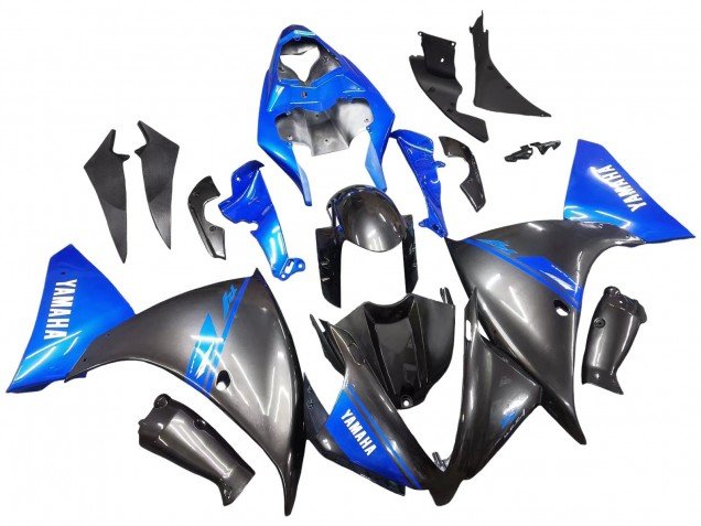 2012-2014 Blue Glossy Black Yamaha YZF 1000 R1 Motorcycle Fairings