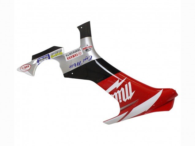 2015-2019 White Red Black Milwaukee Yamaha YZF 1000 R1 Motorcycle Fairing