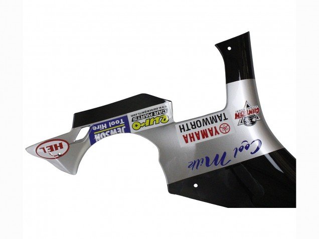 2015-2019 White Red Black Milwaukee Yamaha YZF 1000 R1 Motorcycle Fairing