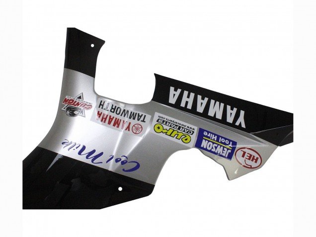 2015-2019 White Red Black Milwaukee Yamaha YZF 1000 R1 Motorcycle Fairing