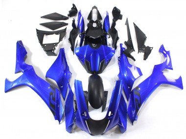 2020-2025 Blue Matte Black Yamaha YZF 1000 R1 Motorcycle Fairings