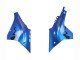 2020-2025 Blue Green Black Shark Yamaha YZF 1000 R1 Motorcycle Fairings