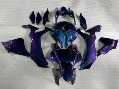 2020-2025 Gradient Blue Purple Yamaha YZF 1000 R1 Motorcycle Fairings