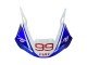 1998-2002 White Blue Red Fiat 99 Yamaha YZF 600 R6 Motorcycle Fairings