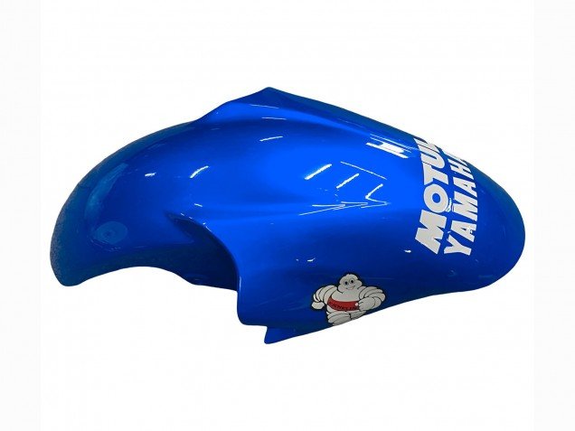 1998-2002 White Blue Neon Yellow Fiat Motul Michelin Yamaha YZF 600 R6 Motorcycle Fairings