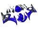 2003-2004 Blue Glossy Black Yamaha YZF R6 Motorcycle Fairings
