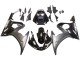 2003-2004 Glossy Black Matte Black White Decals Yamaha YZF R6 Motorcycle Fairings