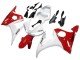 2003-2004 White Red Yamaha YZF R6 Motorcycle Fairings