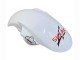 2006-2009 White with Dark Black Flame Yamaha YZF R6S Motorcycle Fairings