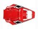 2003-2004 White Red Glossy Black Yamaha YZF R6 Motorcycle Fairing