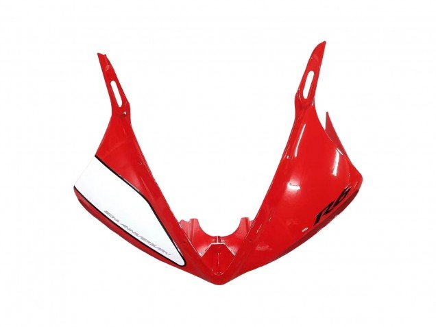 2006-2009 White Red Glossy Black Yamaha YZF R6S Motorcycle Fairing