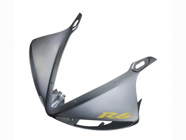 2003-2004 Matte Grey Matte Black Gold Decals Yamaha YZF R6 Motorcycle Fairings