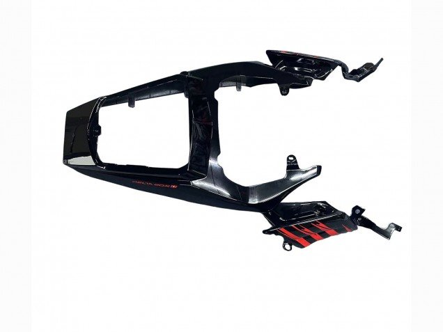 2006-2009 Glossy Black Red Yamaha YZF R6S Motorcycle Fairing