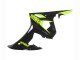 2006-2009 Glossy Black Neon Yellow Yamaha YZF R6S Motorcycle Fairings