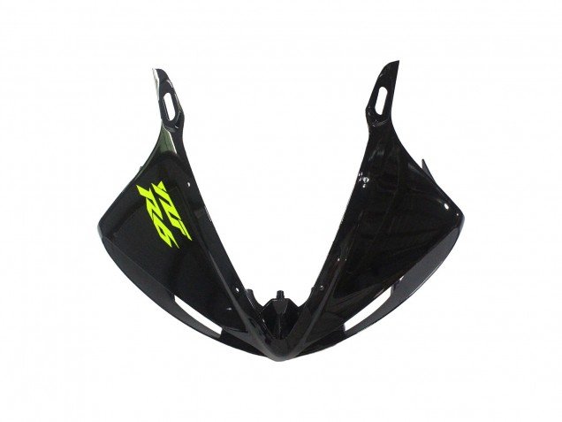 2006-2009 Glossy Black Neon Yellow Yamaha YZF R6S Motorcycle Fairings