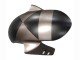 2006-2009 Grey Matte Black Geometric Yamaha YZF R6S Motorcycle Fairings