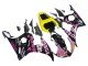 2006-2009 Yellow Pink Glossy Black Rossi Repsol 46 Yamaha YZF R6S Motorcycle Fairings