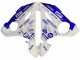 2006-2009 White Blue GYTR Yamaha YZF R6S Motorcycle Fairings