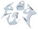 2006-2009 White Black Decals Yamaha YZF R6S Motorcycle Fairings