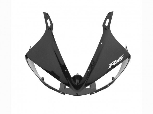 2006-2009 Glossy Black Matte Black Yamaha YZF R6S Motorcycle Fairings