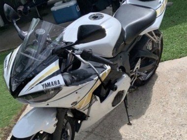 2003-2004 White Gold Yamaha YZF R6 Motorcycle Fairings