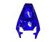 2005 Glossy Blue Black Yamaha YZF 600 R6 Motorcycle Fairings