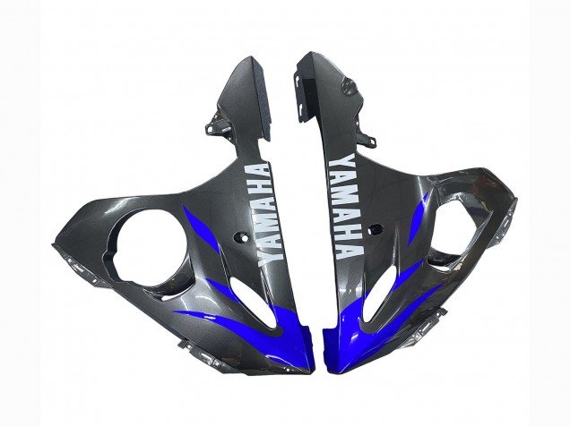2005 Glossy Blue Black Yamaha YZF 600 R6 Motorcycle Fairings
