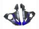 2005 Glossy Blue Black Yamaha YZF 600 R6 Motorcycle Fairings