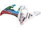 2005 Light Blue White Green Red Kastinee Dunlop Motul Yamaha YZF 600 R6 Motorcycle Fairings