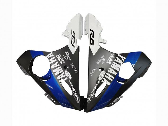 2005 Blue White Black Yamalube Yamaha YZF 600 R6 Motorcycle Fairings