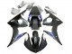 2005 Black Blue Yamaha YZF 600 R6 Motorcycle Fairings