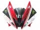 2006-2007 White Red Black Green Monster Milwaukee Yamaha YZF 600 R6 Motorcycle Fairings