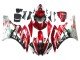 2006-2007 White Red Black Green Monster Milwaukee Yamaha YZF 600 R6 Motorcycle Fairings