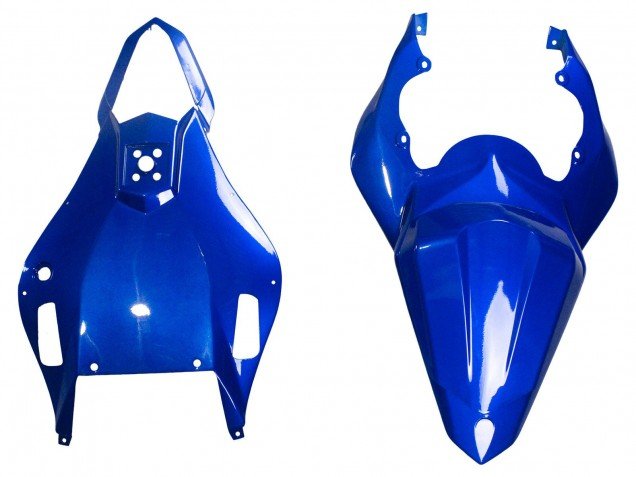 2006-2007 Blue White Glossy Black Yamaha YZF 600 R6 Motorcycle Fairings