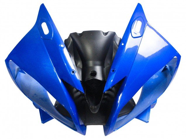 2006-2007 Blue White Glossy Black Yamaha YZF 600 R6 Motorcycle Fairings