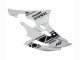 2006-2007 White Glossy Black Motul Michelin Yamaha YZF 600 R6 Motorcycle Fairings