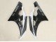 2006-2007 Glossy Black Matte Black White Motul Michelin Yamaha YZF 600 R6 Motorcycle Fairings
