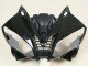 2006-2007 Glossy Black Matte Black White Motul Michelin Yamaha YZF 600 R6 Motorcycle Fairings