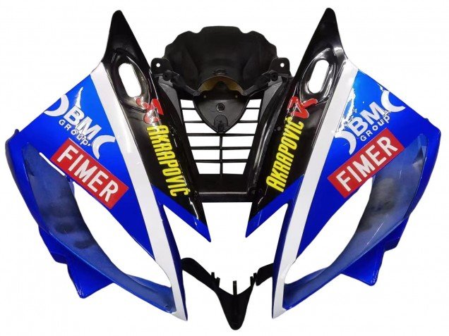 2006-2007 White Blue Black Fimer Volvo Yamalube Sterilgarda Yamaha YZF 600 R6 Motorcycle Fairings