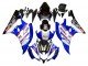 2006-2007 White Blue Black Fimer Volvo Yamalube Sterilgarda Yamaha YZF 600 R6 Motorcycle Fairings