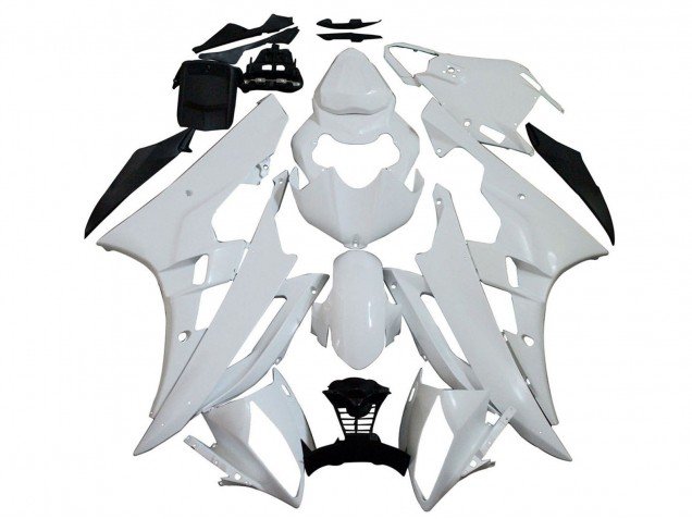 2006-2007 Unpainted Yamaha YZF 600 R6 Motorcycle Fairings