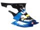 2006-2007 Blue Neon Green Black Shark Yamaha YZF 600 R6 Motorcycle Fairings