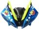 2006-2007 Blue Neon Green Black Shark Yamaha YZF 600 R6 Motorcycle Fairings