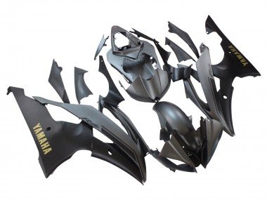 2008-2016 Grey Matte Black Gold Decals Yamaha YZF 600 R6 Motorcycle Fairings
